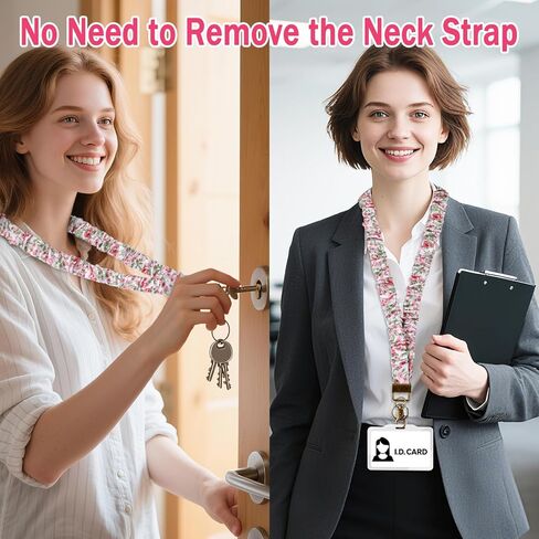 اسهم Scrunchie Lanyard للمعلمين لشارات الهوية ومفاتيح اسهم قابلة للتمدد للمعلمين مع مشبك قابل للسحب in Kuwait