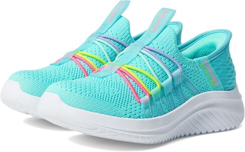 Skechers Girl's Ultra Flex 3.0-Bungee Fun Sneaker in Kuwait