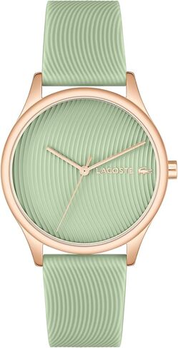 Lacoste Falda Women's 3H Quartz Watch, Silicone Wristband, Water Resistant up to 5ATM/50 Meters, Chic and Easy-to-Wear Timepiece for Her, 36mm in Saudi Arabia