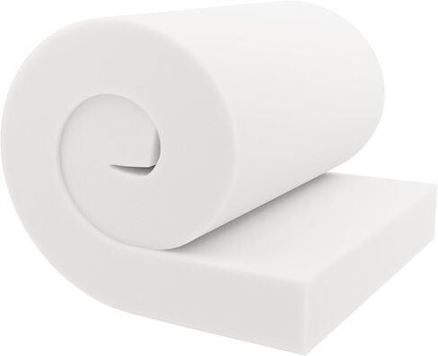 GoTo Foam 6" Height x 35" Width x 78" Length 44ILD (Firm) Upholstery Cushion Made in USA in Saudi Arabia