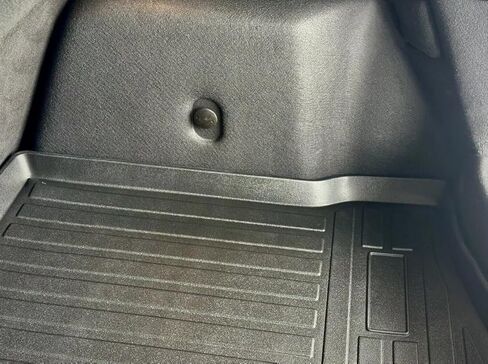 بطانة الحمولة - سجادة صندوق السيارة لسيارة Ford Focus/ST/RS 2012-2018 - سجادات صندوق السيارة المقاومة للطقس للسيارات ذات الشفة المرتفعة - سجادة مطاطية غير قابلة للانزلاق لصندوق السيارة - تصميم مقطوع بالليزر مسبقًا in Saudi Arabia