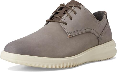 Cole Haan Men's Grand+ Plain Toe Oxford, Magnet Nubuck/Grey, 8 in Saudi Arabia