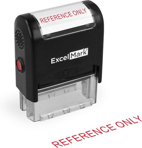 ExcelMark Customer Copy Self Inking Rubber Stamp - Red Ink in Saudi Arabia