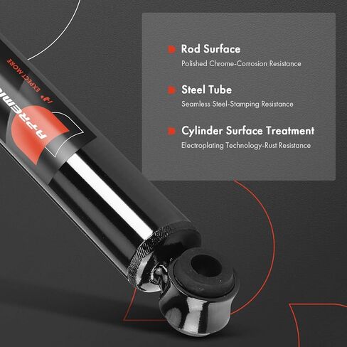 A-Premium Rear Suspension Shock Absorber Compatible with Toyota Tacoma 1999-2004, RWD, Extended Cab Pickup, 2-PC Set in Saudi Arabia