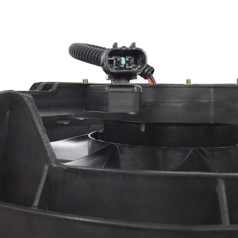 PartsFlow Radiator Cooling Fan Assembly for 2006-2011 Kia Rio for 2006-2011 Kia Rio5 620-733 in Saudi Arabia