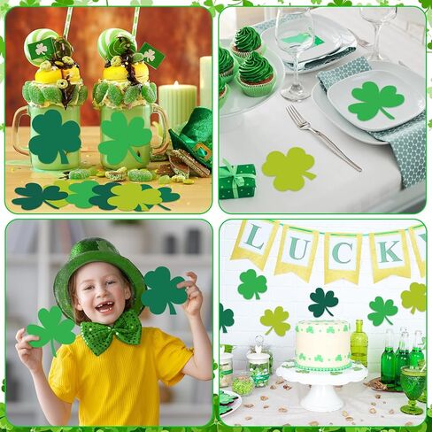 Seajan 200 Pcs Paper Leaves Fall Leaf Cutouts for Craft Bulk Thanksgiving Autumn Leaves Cutout Decor Fall Bulletin Board Decorations Pumpkin Cutouts with 400 Pcs Glue Point Dots for DIY Craft in Saudi Arabia