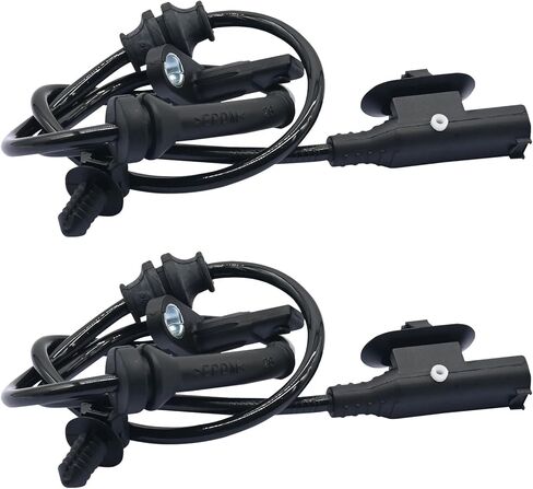 2Pcs Rear Left and Right Abs Wheel Speed Sensor Compatible with Dodge Dart 68194428Aa, 68194428Ab Als3033 After 11/05/2012 13 14 15 16 2013 2014 2015 2016 in Saudi Arabia