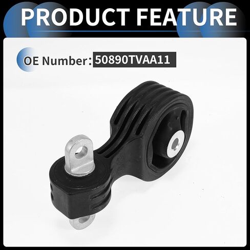 Engine Motor Mount, ENGINE MOUNTING No.50890TVAA11 for Honda Accord 1.5L 2018-2022 Black, 1 Pc in Saudi Arabia