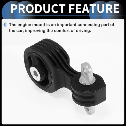Engine Motor Mount, ENGINE MOUNTING No.50890TVAA11 for Honda Accord 1.5L 2018-2022 Black, 1 Pc in Saudi Arabia