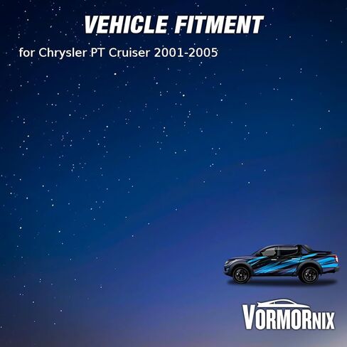 مجموعة مروحة المبرد والمكثف المزدوج لكرايسلر PT كروزر 2001 2002 2003 2004 2005 استبدال 5017407AB 1 قطعة in Kuwait