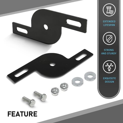 CHEDA Add-On Dual Pod LED Light Mounting Brackets Fit for A-Pillar Truck SUV ATV UTV Hood Hinge in Saudi Arabia
