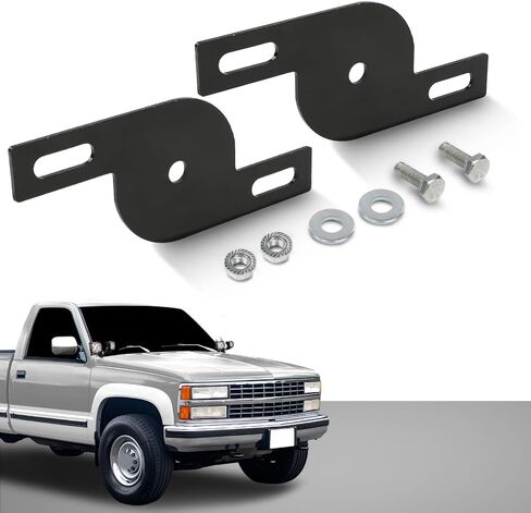 CHEDA Add-On Dual Pod LED Light Mounting Brackets Fit for A-Pillar Truck SUV ATV UTV Hood Hinge in Saudi Arabia