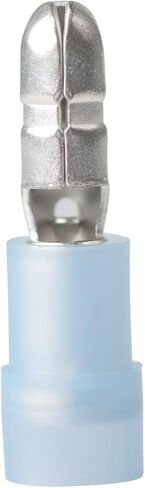 Ancor 220708 Marine Grade Electrical Nylon Insulated Double Crimp Funnel Entry Snap Plugs with Insulation Grip (Male, 22 to 18-Gauge, 100-Pack) in Saudi Arabia