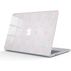 for MacBook Air 13 Inch Case 2021-2018 Release A2337 M1/A2179/A1932 Cute Polka Dot Aesthetic Design Crystal Clear Hard Shell Case Laptop Protective Cover for MacBook Air 13.3" in Saudi Arabia
