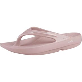 OOFOS OOlala Women's Thong Flip-Flip Sandals - Post Exercise Active Sport Lightweight Recovery Footwear - Reduces Stress on Feet, Joints & Back - Machine Washable (Classic Black, us_footwear_size_system, adult, women, numeric, medium, numeric_6) in Kuwait