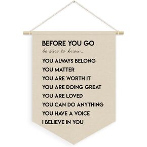 XYDEG I'm So Glad You're Here Welcome Sign Banner,Therapy Office Decor Classroom Decor Classroom Decorations,Welcome Sign For Classroom,Therapist Gifts in Kuwait