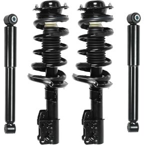 Front Struts w/Coil Spring Assemblies fit for Chevy Trailblazer 2002-2009, for GMC Envoy 2002-2009 (Set of 2) Replacement #171341 in Kuwait