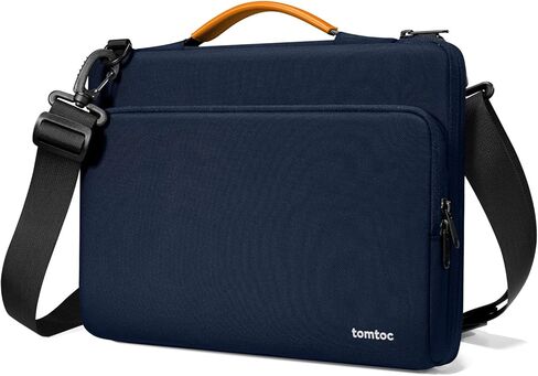 tomtoc 360 Protective Laptop Shoulder Bag for 13-inch MacBook Air M2/A2681 M1/A2337 2022-2018, 13-inch MacBook Pro M2/A2686 M1/A2337 2022-2016, Water-Resistant Laptop Accessory Carrying Case Sleeve in Kuwait
