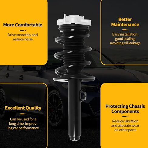 31316879314 مجموعة الصدمات والدعامات الأمامية اليمنى متوافقة مع G20 G21 320i 330i 330e M340i xDrive 2018-2024 31316879310 31316879312 in Saudi Arabia