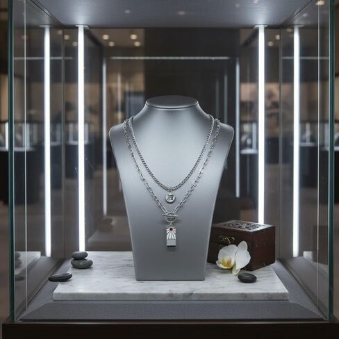 Anime Demon Tanjiro Pendant Necklace - Kimetsu Noyaiba Necklace Hip Hop Style Cosplay Jewelry for Women Men in Kuwait