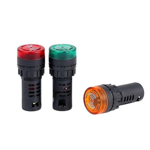Flash Buzzer AD16-22SM 220V 380V 110V 36V 24V12V Alarm AD16-16SM(Ad16-22sm yellowac/dc220v) in Saudi Arabia