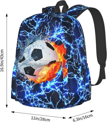 Alien Sky Green Lightweight Travel Backpack With Zipped Front Pocket Printed Laptop Bag Fashion Casual Daypack For Work, Hiking, Camping Unisex in Saudi Arabia