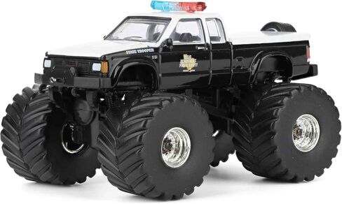 Greenlight 1/64 1990 GMC S-15، إدارة تكساس للسلامة العامة، Kings of Crunch x Hot Pursuit Special Edition Series 17 49170-F in Kuwait
