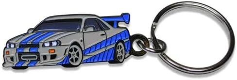 SR1 Performance Paul Walker's MK4 Supra Keychain - Fast & Furious JDM Style Key Chain in Saudi Arabia