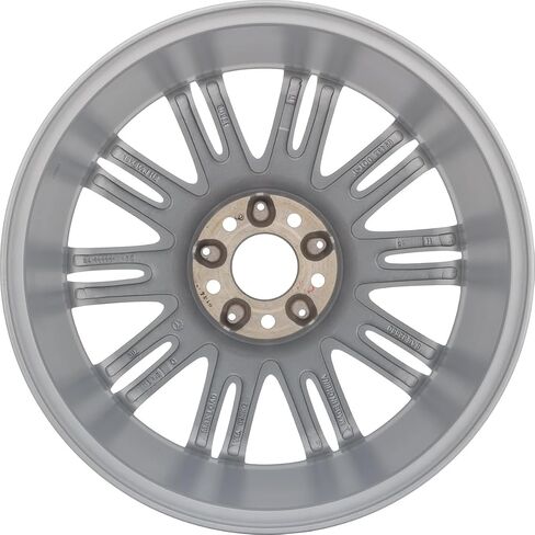 New Wheel 18x8.5 inch Rim For 2007-2009 Mercedes-Benz E350 Machined Face with Painted Silver Spoke Inset and Painted Silver Pockets 5 x 112 mm20 Spoke in Saudi Arabia