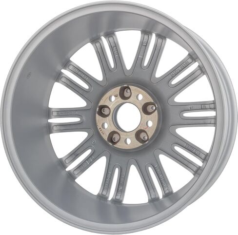 New Wheel 18x8.5 inch Rim For 2007-2009 Mercedes-Benz E350 Machined Face with Painted Silver Spoke Inset and Painted Silver Pockets 5 x 112 mm20 Spoke in Saudi Arabia