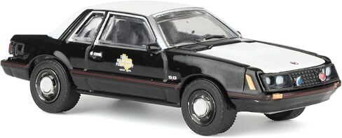 مقتنيات Greenlight 30542 1:64 مقياس Hot Pursuit - 1982 Mustang SSP - إدارة السلامة العامة في تكساس (حصريًا للهواية) in Kuwait