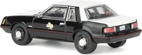 مقتنيات Greenlight 30542 1:64 مقياس Hot Pursuit - 1982 Mustang SSP - إدارة السلامة العامة في تكساس (حصريًا للهواية) in Kuwait