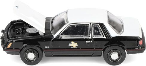 مقتنيات Greenlight 30542 1:64 مقياس Hot Pursuit - 1982 Mustang SSP - إدارة السلامة العامة في تكساس (حصريًا للهواية) in Kuwait