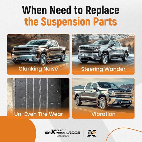 maXpeedingrods K623126 Front Right Upper Control Arm w/Ball Joint for Chevy Silverado 1500 GMC Sierra 1500 2014-2018 Suburban/Tahoe/Yukon (XL) Cadillac Escalade 2015-2020 in Saudi Arabia