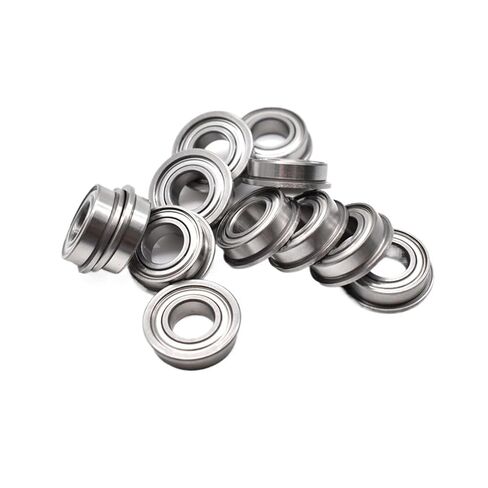 10pcs Flanged 1/4x3/8x1/8 SFR168C-ZZ SFR168C Micro Ball Bearings Miniature Bearings High Speed ABEC 7(10PCS_5X12X4MM SMR125C) in Saudi Arabia
