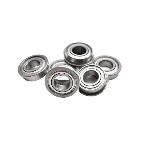 10pcs Flanged 1/4x3/8x1/8 SFR168C-ZZ SFR168C Micro Ball Bearings Miniature Bearings High Speed ABEC 7(10PCS_5X12X4MM SMR125C) in Saudi Arabia