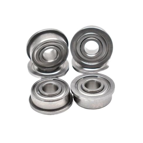 10pcs Flanged 1/4x3/8x1/8 SFR168C-ZZ SFR168C Micro Ball Bearings Miniature Bearings High Speed ABEC 7(10PCS_5X12X4MM SMR125C) in Saudi Arabia