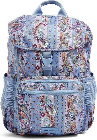 Vera Bradley Women's Recycled Lighten Up Reactive Daytripper Backpack, Island Floral, One Size in Kuwait