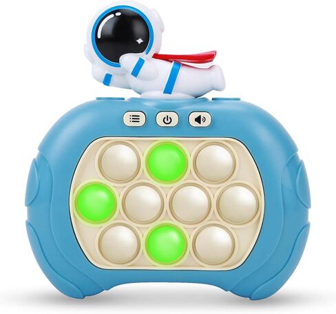 Quick Push Pop Game Fidget Toys, 12 Modes LED Screen Light Up Fast Push Bubble Game, Handheld Speed Pushing Game, Christmas Toys Gifts for 6 7 8 9 10 11 12 Years Old Kids Stocking Stuffers (Unicorn) in Kuwait