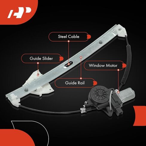 A-Premium Front Left Driver Side Electric Power Window Regulator with Motor Compatible with Mazda 6 2009 2010 2011 2012 013 in Saudi Arabia