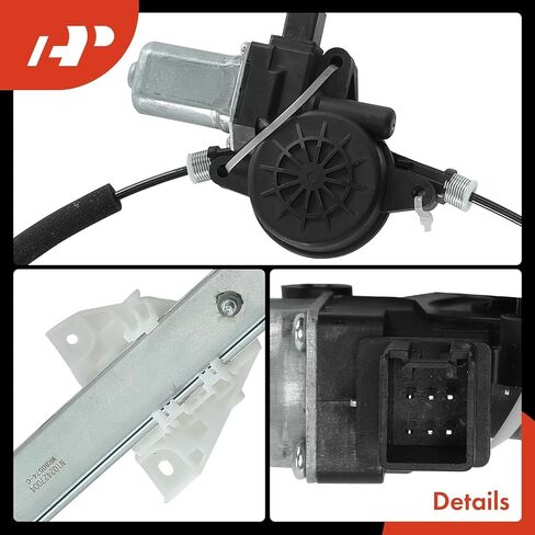 A-Premium Front Left Driver Side Electric Power Window Regulator with Motor Compatible with Mazda 6 2009 2010 2011 2012 013 in Saudi Arabia