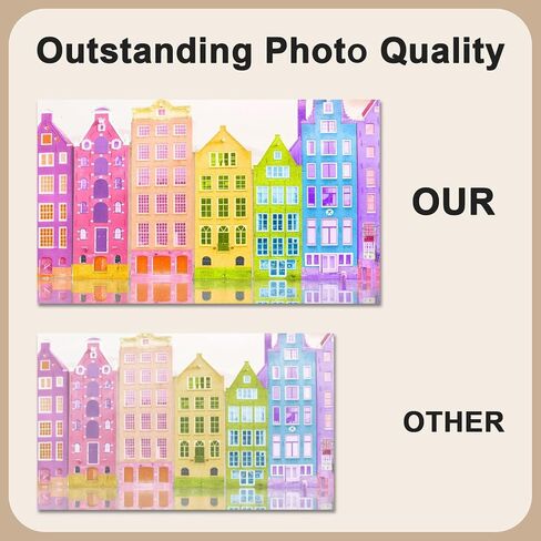 M100/M200 Compatible Ink Cartridges (2-Pack) & 80 Sheets 4x6 Photo Paper Bundle for DHP512/DHP513 Printers in Saudi Arabia