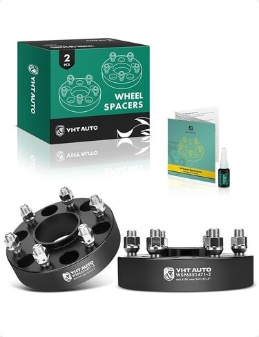 فواصل العجلات المركزية YHTAUTO 6x5.5 مقاس 1.5 بوصة تناسب موديلات Chevy وGMC وCadillac وSilverado وSierra وEscalade وTahoe وYukon وفواصل الإطارات 6x139.7 مم M14x1.5 ترصيع، 78.1 مم محور تتحمل 6 عروة 4 قطع محولات in Saudi Arabia