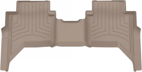 Weathertech FloorLiner HP Custom Fit Floor Mats for Ford Ranger, Ranger Raptor 2nd Row (4418492IM), Black in Saudi Arabia