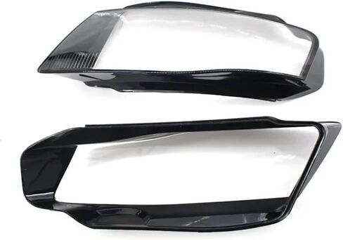 1Pc/1Pair Front Headlamp Cover Headlight Shell Transparent Lampshade Lens Compatible For Audi A4 A4L B8 2009 2010 2011 2012 Headlamp Shell(Left) in Saudi Arabia
