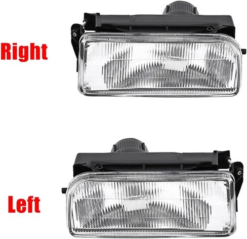 Front Bumper Fog Light Lamp Housing Replacement Compatible For BMW E36 3 Series 1992-1998 Left/Right Fog Light Housing Without Bulb(Left) in Saudi Arabia