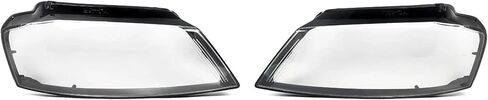 Compatible For Audi A3 8P Left Right Head Light Cover S-line S3 RS3 2008 2009 2010 2011 2012 Automotive Headlamp Lens Shade Car Accessories in Saudi Arabia