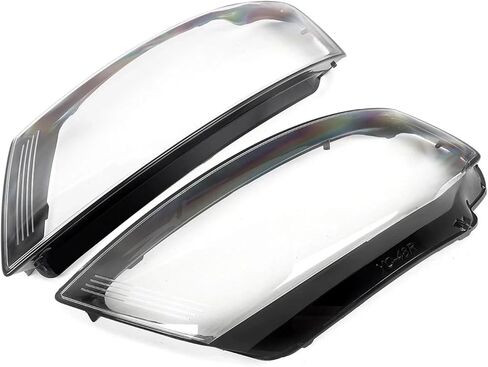 Compatible For Audi A3 8P Left Right Head Light Cover S-line S3 RS3 2008 2009 2010 2011 2012 Automotive Headlamp Lens Shade Car Accessories in Saudi Arabia
