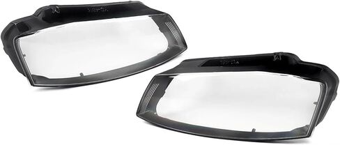 Compatible For Audi A3 8P Left Right Head Light Cover S-line S3 RS3 2008 2009 2010 2011 2012 Automotive Headlamp Lens Shade Car Accessories in Saudi Arabia