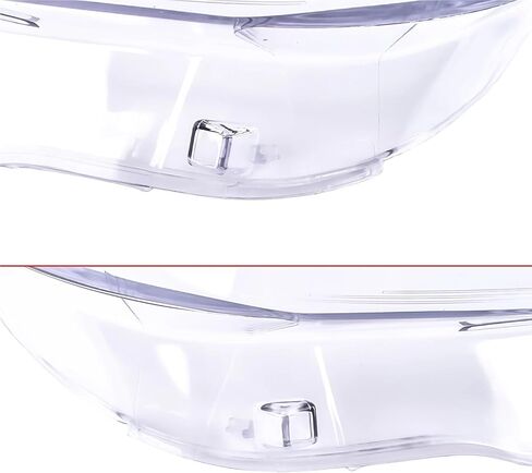 Pair Left & Right Headlight Lens Cover Compatible For BMW X3 X4 G01 G02 G08 2018 2019 2020 2021 63117466131 63117466132 in Saudi Arabia